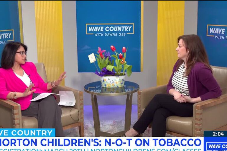 Norton Children’s Prevention and Wellness highlight their N-O-T on Tobacco Classes