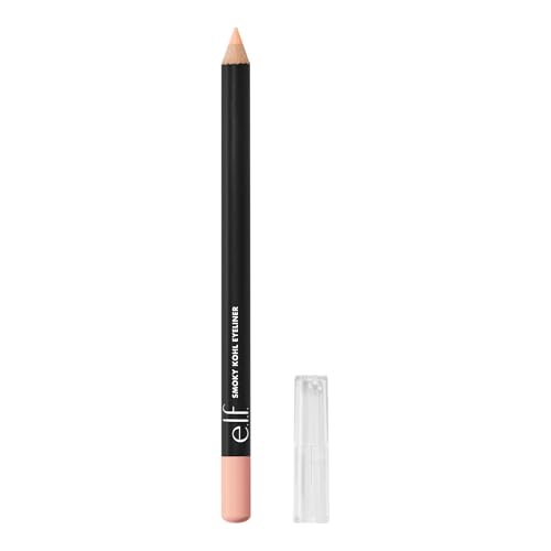 E.l.f. Smoky Kohl Eyeliner, Eye Pencil for Creating Long-Lasting, Bold, High-Pigment Makeup Looks, Vegan & Cruelty-Free, Beige Flag
