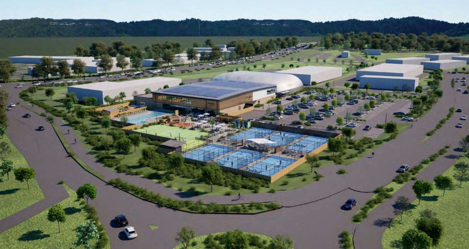 David Lloyd is to launch a club on Waterbrook Park in Ashford, but its opening has been delayed. Picture: Hadfield Cawkwell Davidson Limited