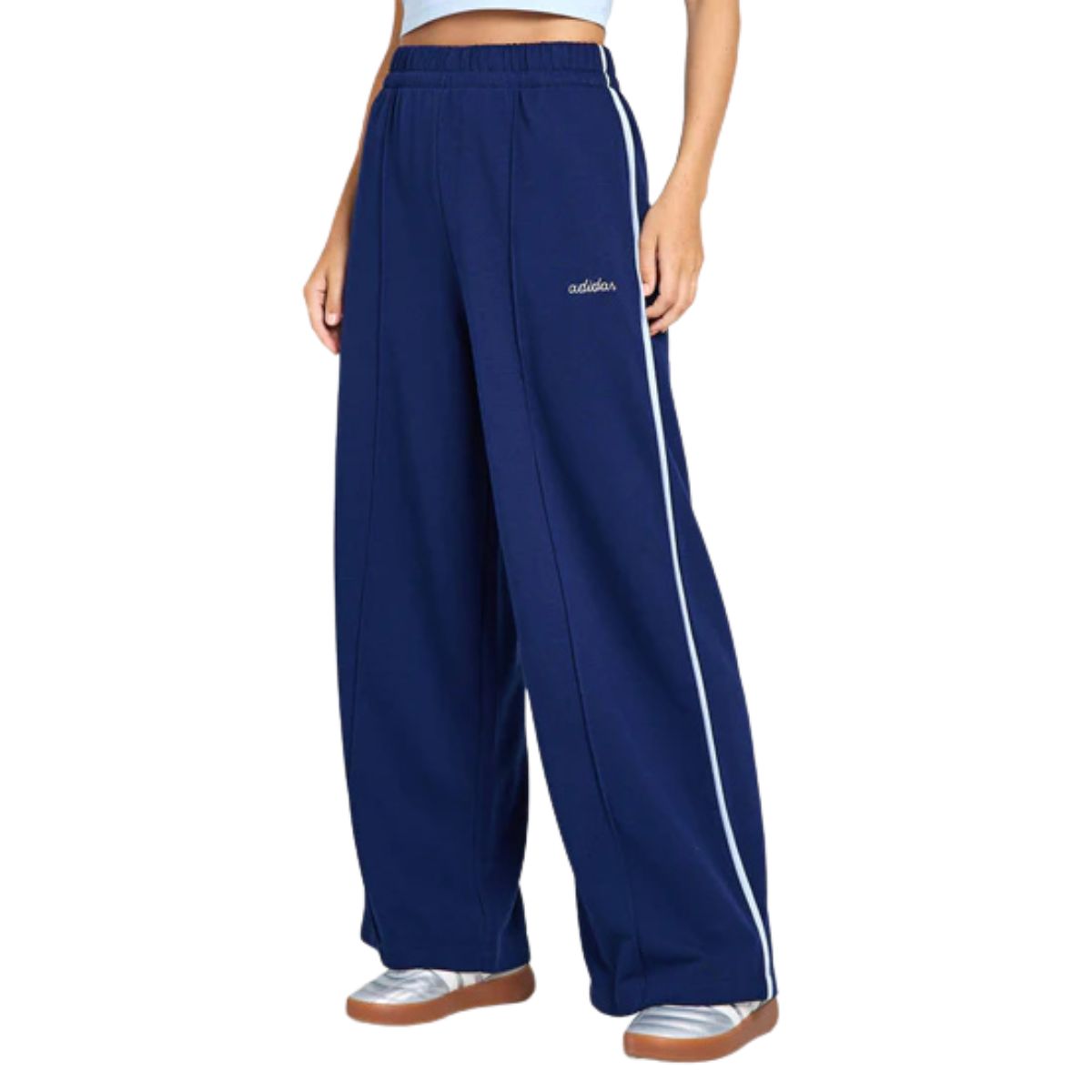 adidasSeasonal Essentials Colorpop Joggers with Embroidered Graphic - Dark Blue/White