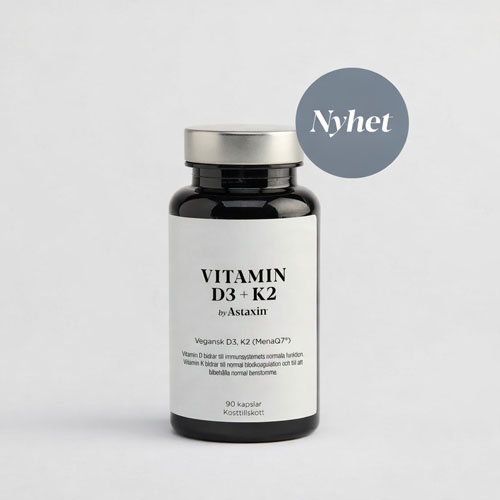 AstaReal AB launches vegan vitamin D3+K2 supplement