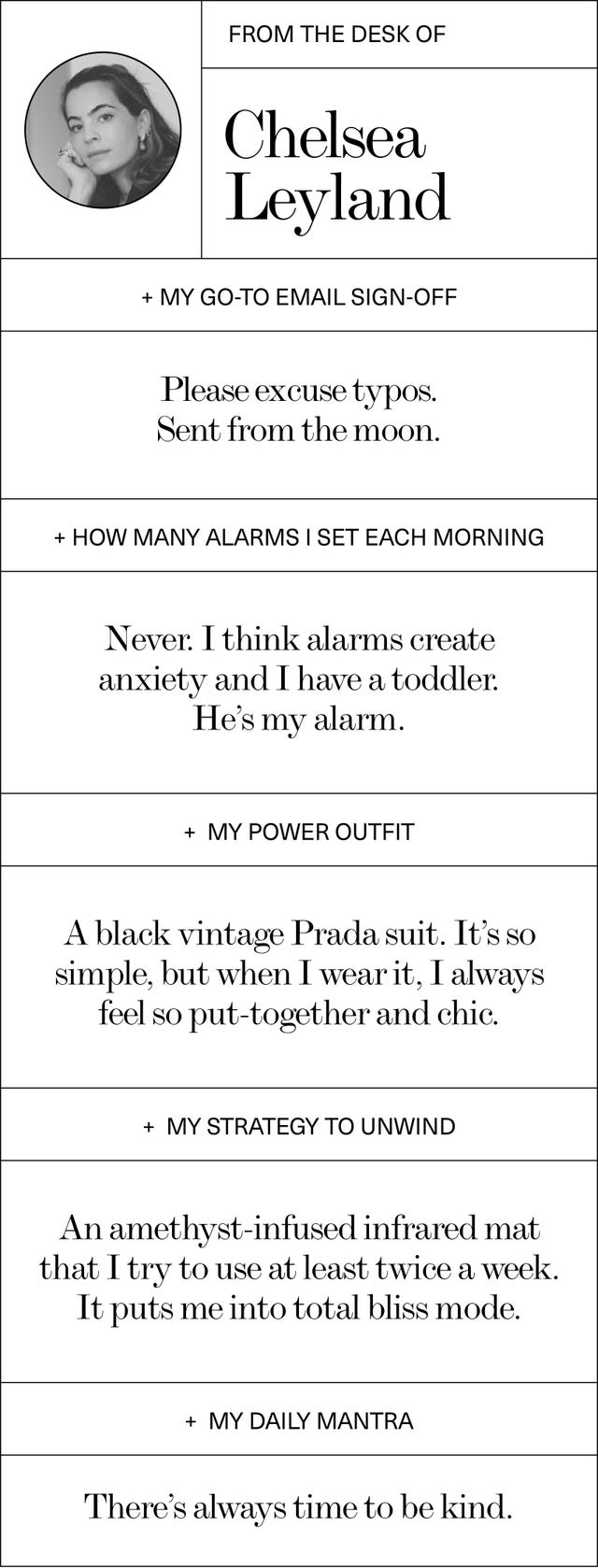 email signoff note with personal reflections and advice