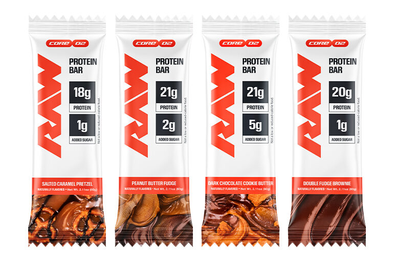RAW Nutrition Launches Protein Bars That Deliver Candy-Bar Taste with Up to 21g of Protein