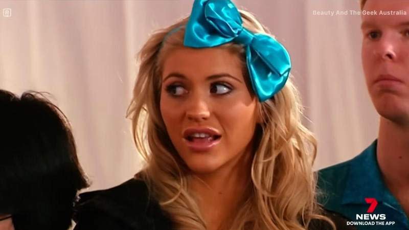 Tamika Chesser welcomed a child in custody.7NEWS Australia/Beauty and the Geek