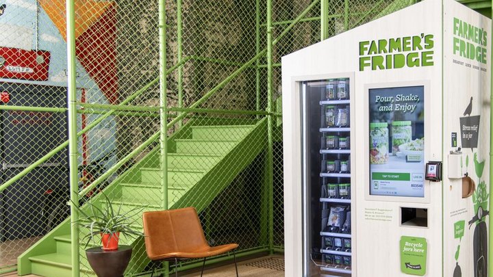 Healthy vending gets a boost: Farmer's Fridge, Weight Watchers team up for National Nutrition Month