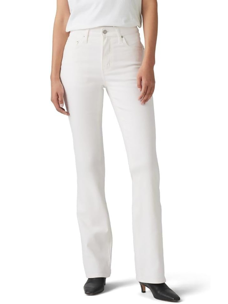 Levi's, Levi's Women's 725 High Rise Bootcut Jeans (also Available in Plus), (new) Soft Clean White, 28 Short