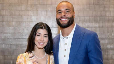 Sarah Jane Ramos leans into fitness journey after canceling wedding with Dak Prescott while Cowboys QB gets support from Erin Andrews