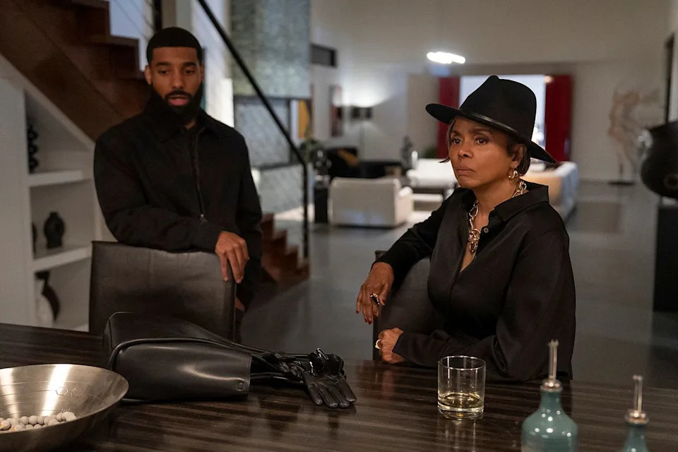 Debbi Morgan as Olivia on 'Beauty in Black'Credit: Quantrell Colbert/Netflix