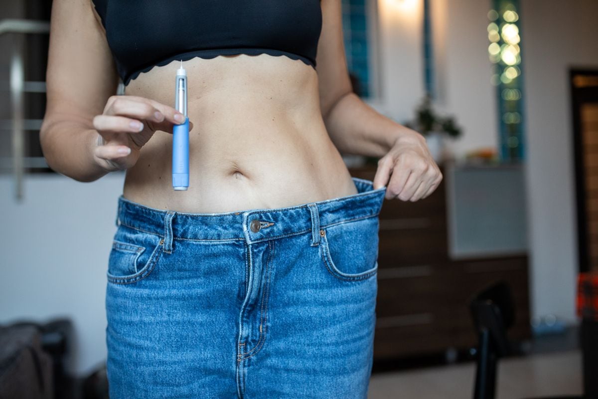 Weight-loss progress thanks to a semaglutide injector 