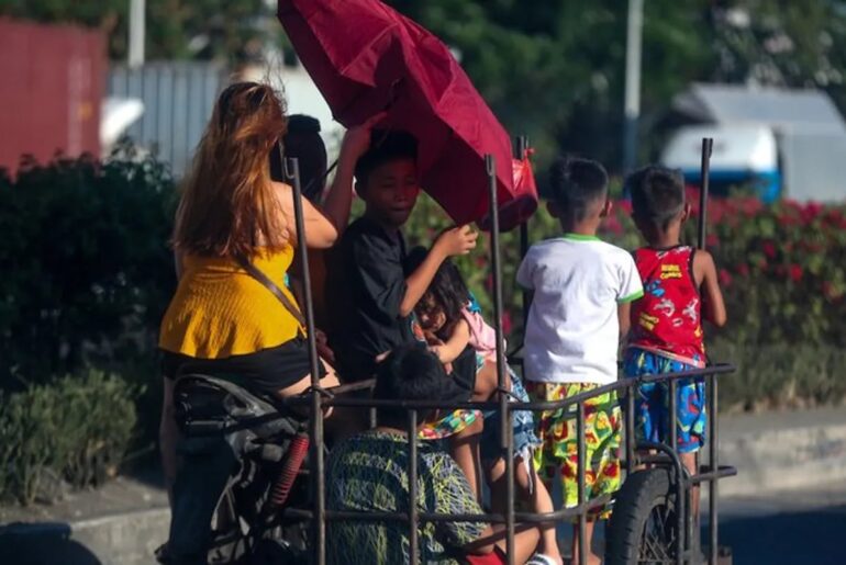 Danger level heat index in San Jose, Mindoro as Easterlies prevail - ABS-CBN