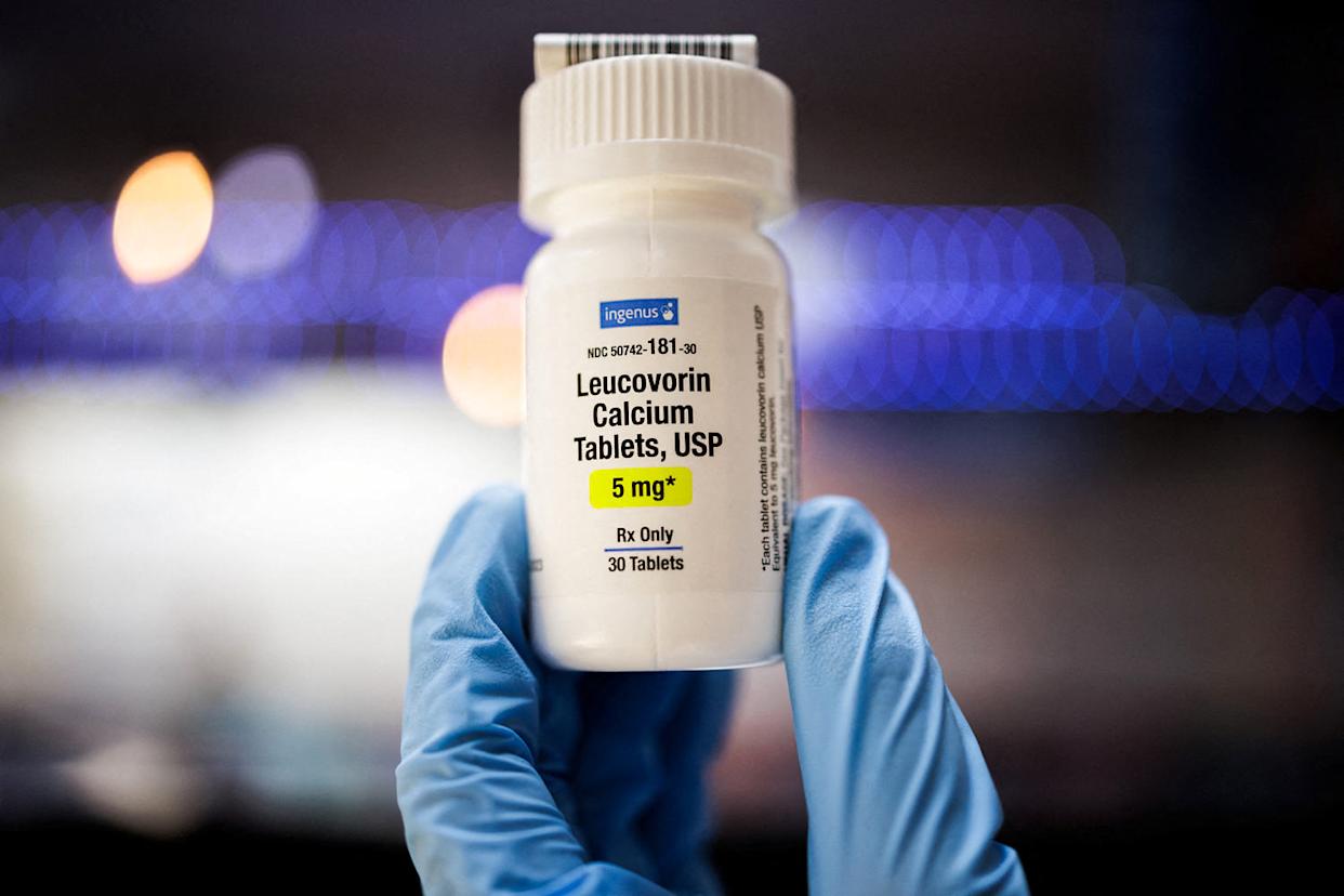 An illustration photo shows Leucovorin in Schwenksville (Hannah Beier / Reuters file)