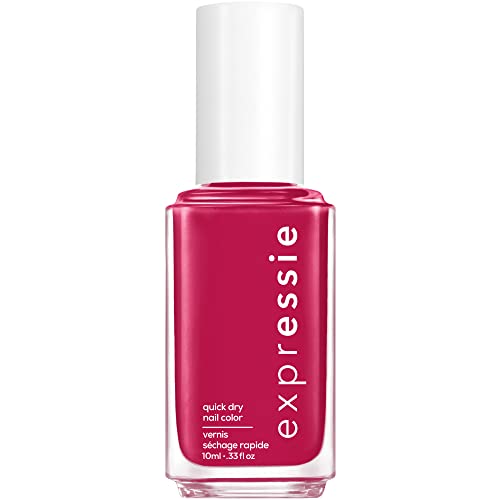 Essie Expressie Nail Polish, Quick-Dry Red Nail Polish, Word on the Street, Vegan, Spray It to Say It, 0.33 Fl Oz