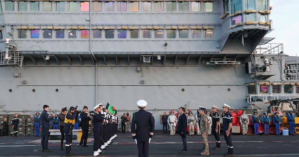 French sailor's use of fitness app reveals location of ship in Middle East