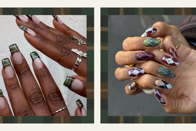 Plaid Nails are Trending—8 Cool Styles to Try Right Now