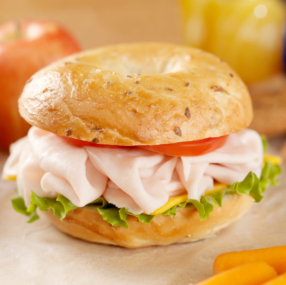 healthy packed lunch