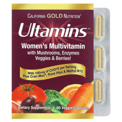 Recalled Ultamins Women’s Multivitamin package