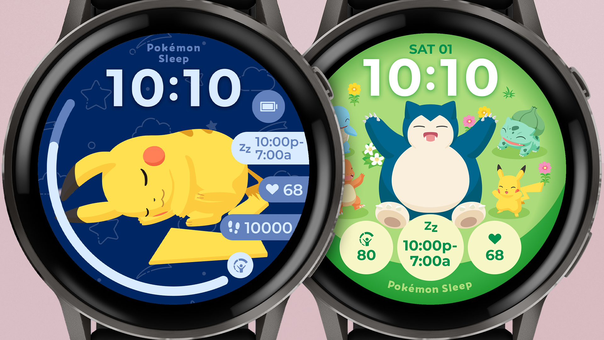 Garmin Pokemon watchfaces