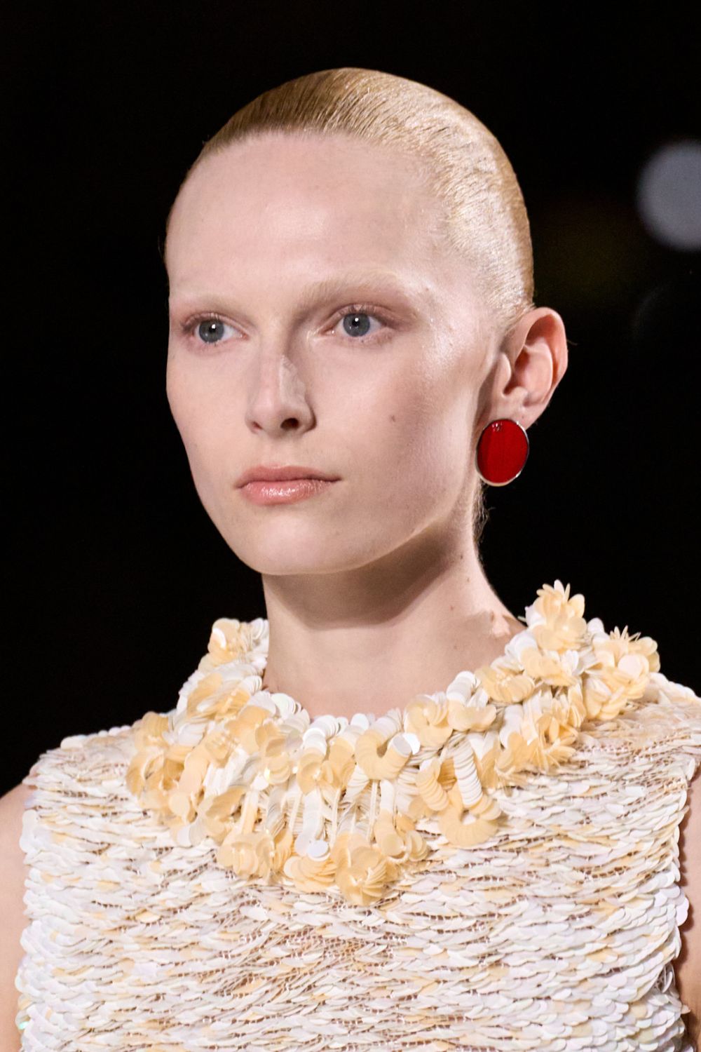 Alex Consani at Chanel paris fashion week