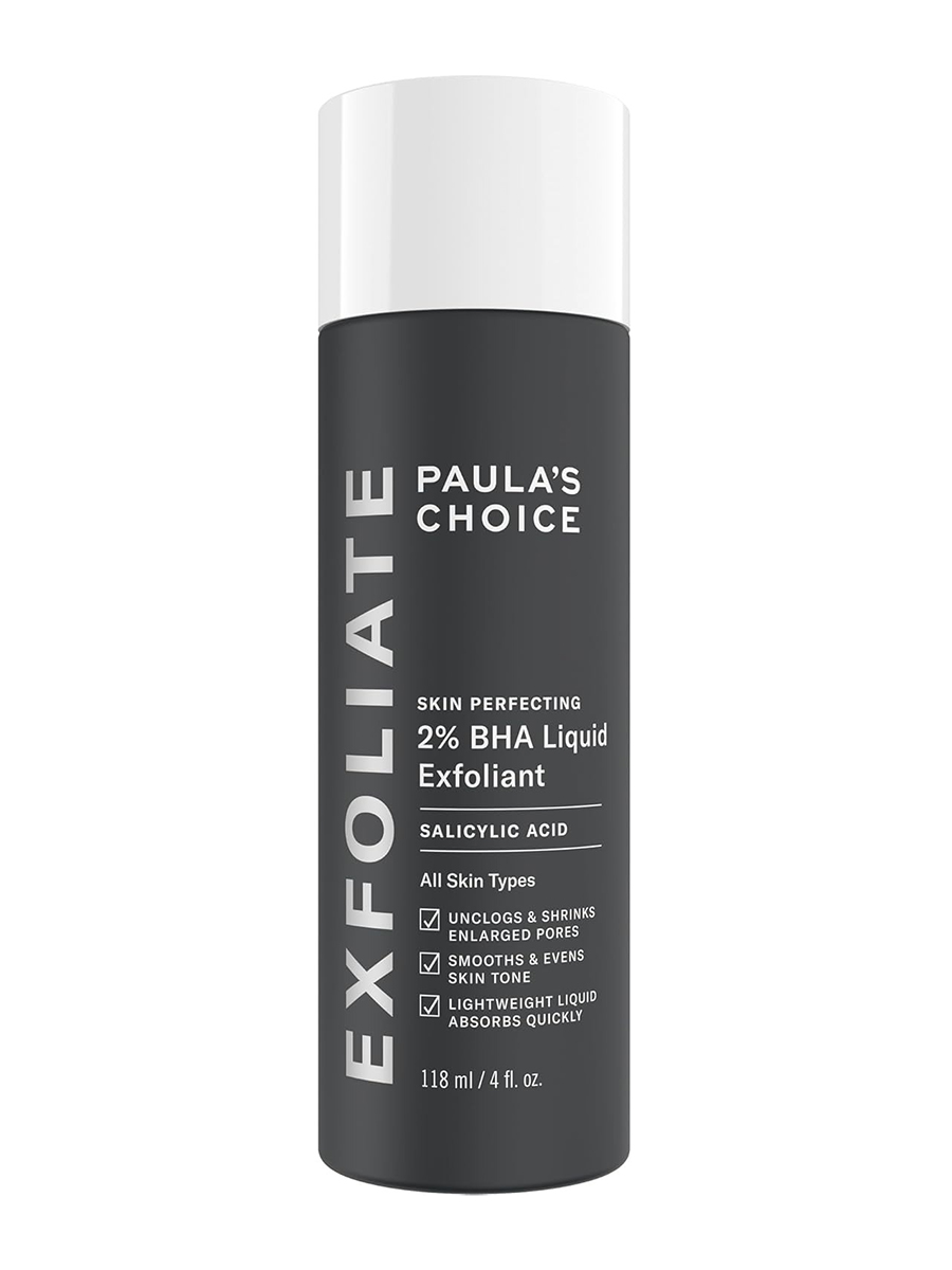 Paula's Choice, Paulas Choice--Skin Perfecting 2% Bha Liquid Salicylic Acid Exfoliant--Facial Exfoliant for Blackheads, Enlarged Pores, Wrinkles & Fine Lines, 4 Oz Bottle