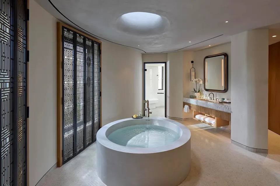 Luxury wellness villa with ocean views at Mandarin Oriental Costa Navarino Greece