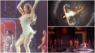 Miss Grand Thailand contestants' rain dance during finale goes viral.