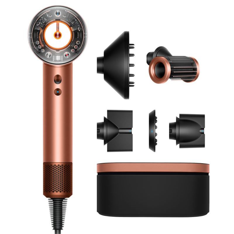 Dyson Supersonic Nural™ Hair Dryer - Straight+wavy (amber Silk)