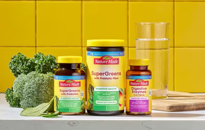 Digestion-Driven Dietary Supplements : Nature Made supplements