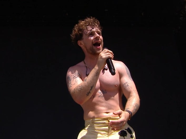 Tom Grennan’s trainer, Tom Lowe, says the singer is a ‘musical athlete’, taking his training seriously to ensure he can deliver on stage