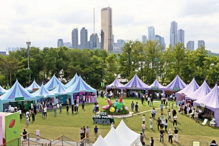 Olive Young Festa 2025 held in Seoul in May (CJ Olive Young)