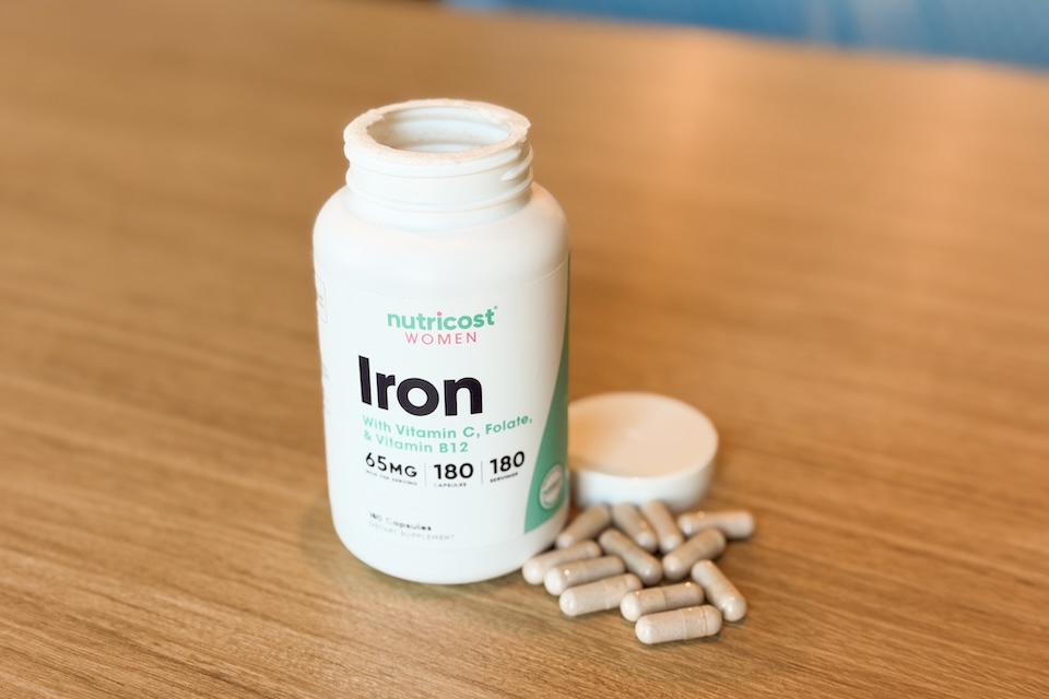 Nutricost Iron as best iron supplement