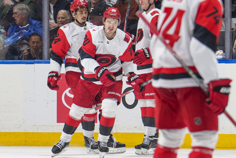 Aho backhands a beauty