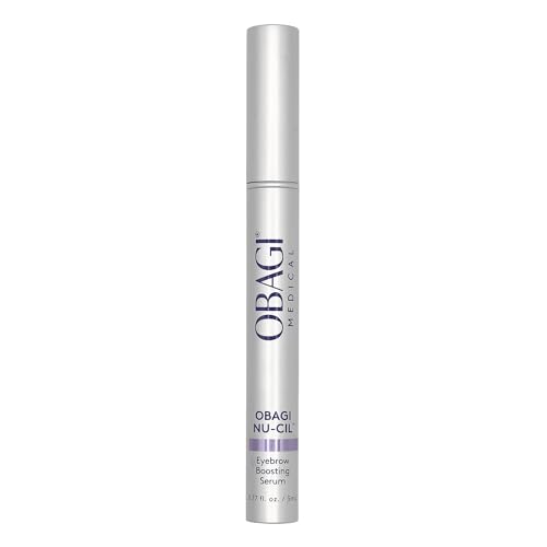Obagi Nu-Cil Eyebrow Boosting Serum – Nourishing Brow Serum With Biotin & Hyaluronic Acid for Fuller Looking Eyebrows – 0.17 Oz