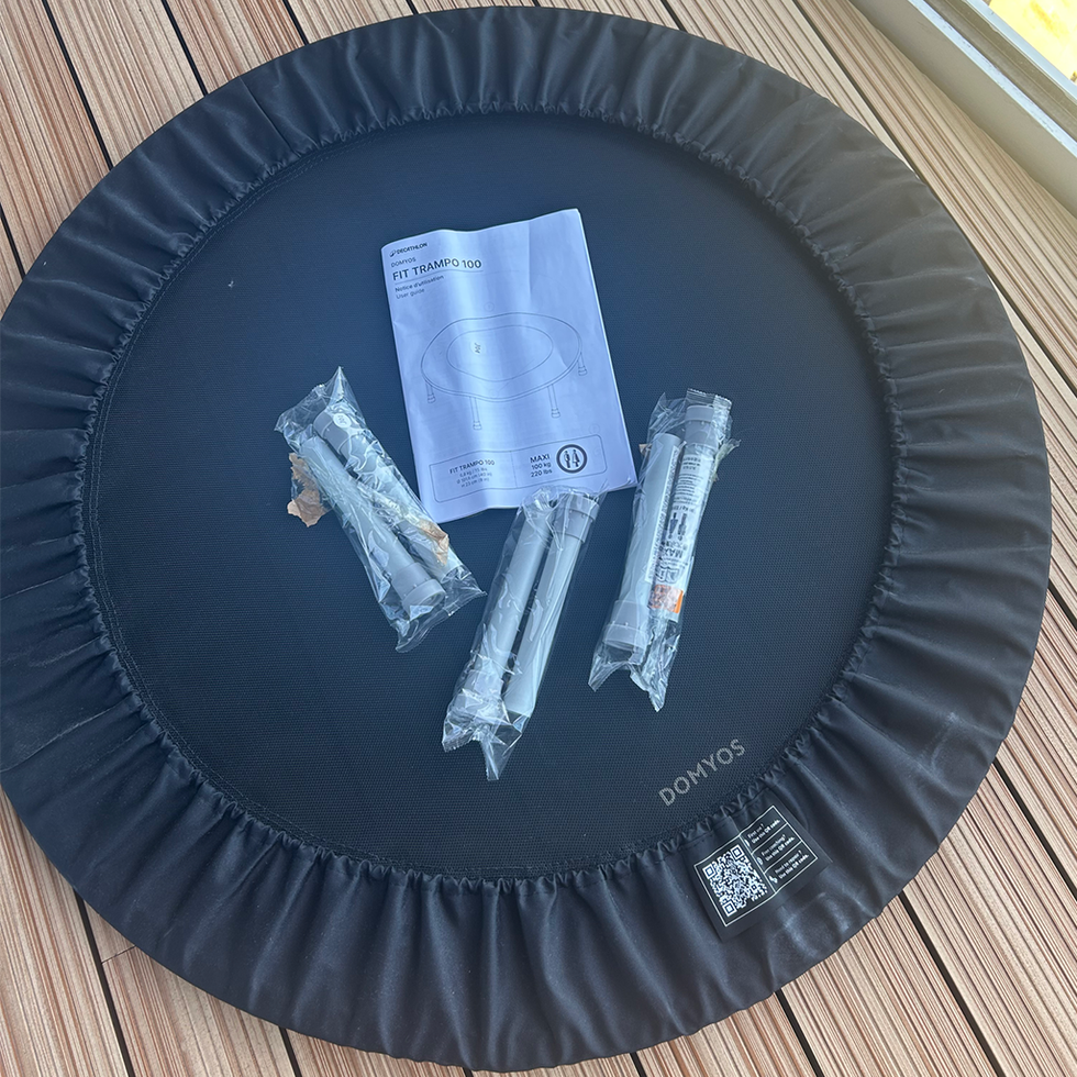 domyos fitness trampoline review