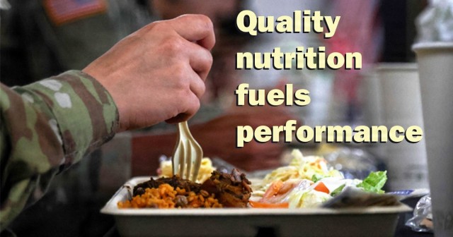 Commentary: National Nutrition Month provides opportunity to focus on how nutrition impacts performance, mission readiness