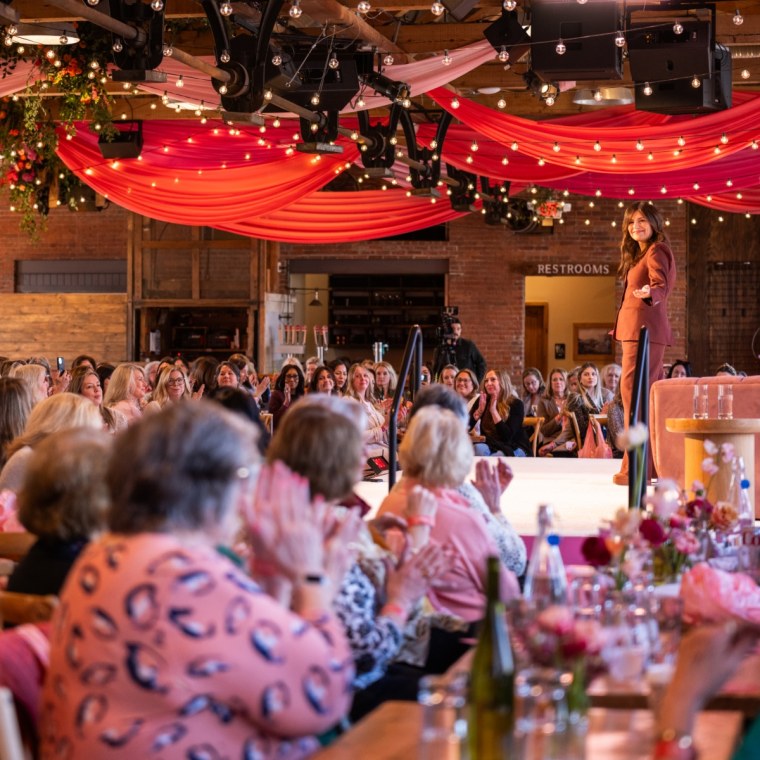 The day featured three panels, all touching on women's health. 