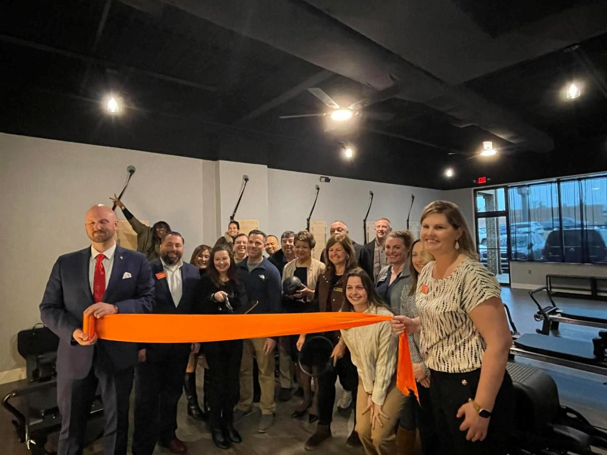 PYF Studio ribbon cutting