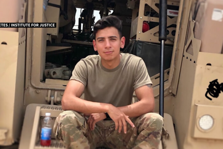 US Army veteran detained by ICE challenges federal officers’ 'absolute immunity'