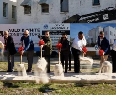 Jacksonville Fire and Rescue Department breaks ground on firefighter health and wellness center