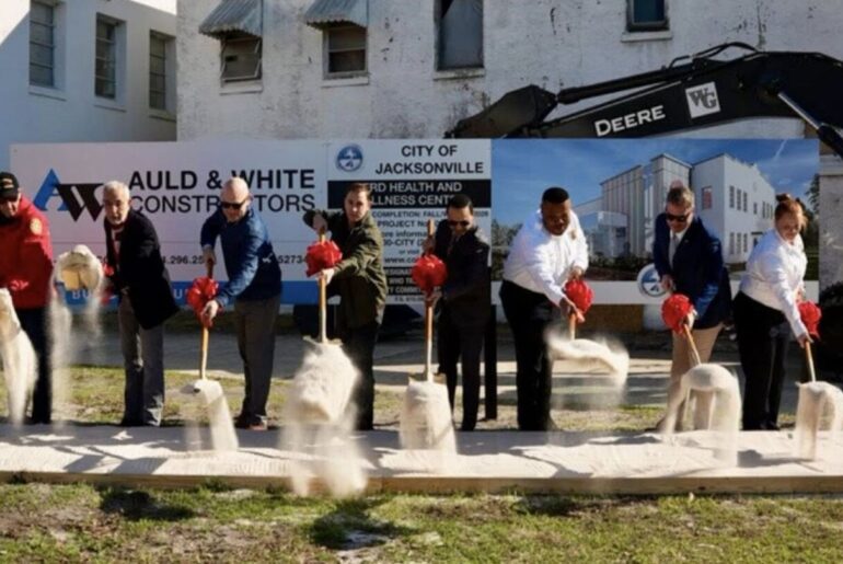 Jacksonville Fire and Rescue Department breaks ground on firefighter health and wellness center