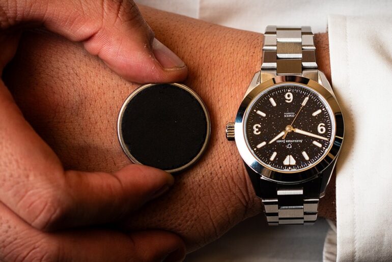 Heir smartwatch sensor adds fitness tracking to analog watches