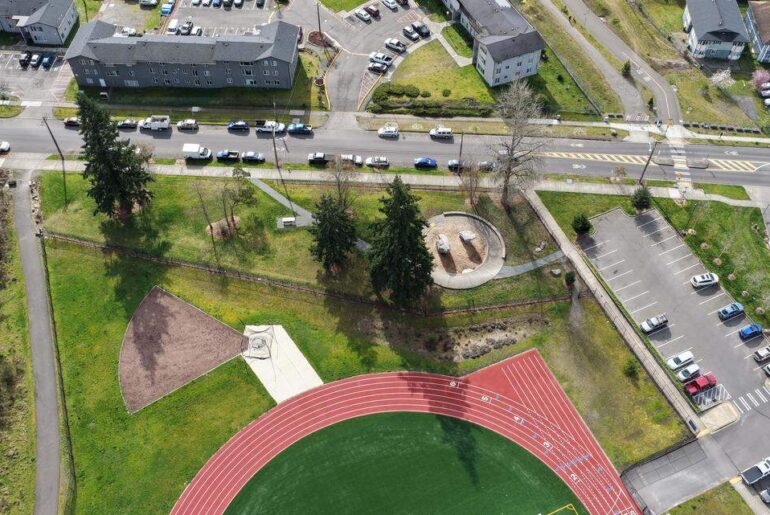 Eastside Tacoma trail link adds fitness gear and benches