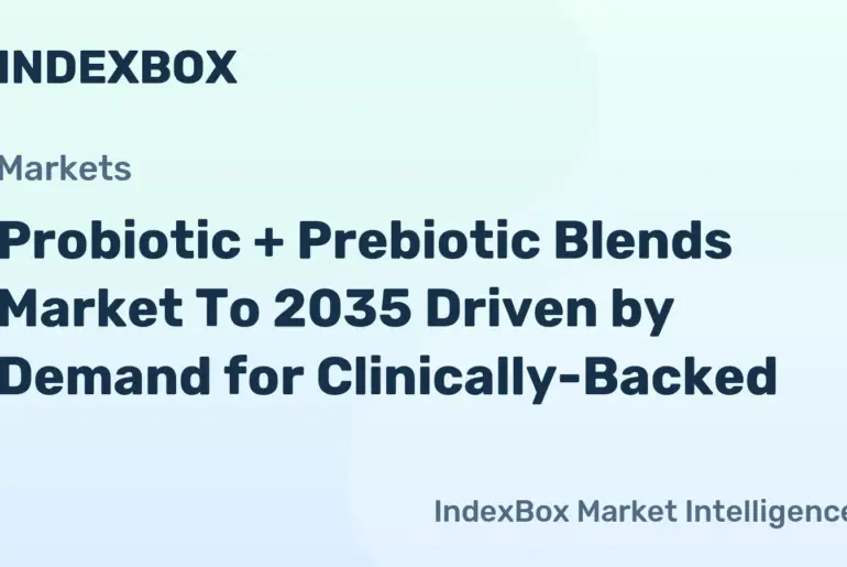 Probiotic + Prebiotic Blends Market To 2035: Growth Fueled by Personalized Nutrition and Microbiome Testing - News and Statistics