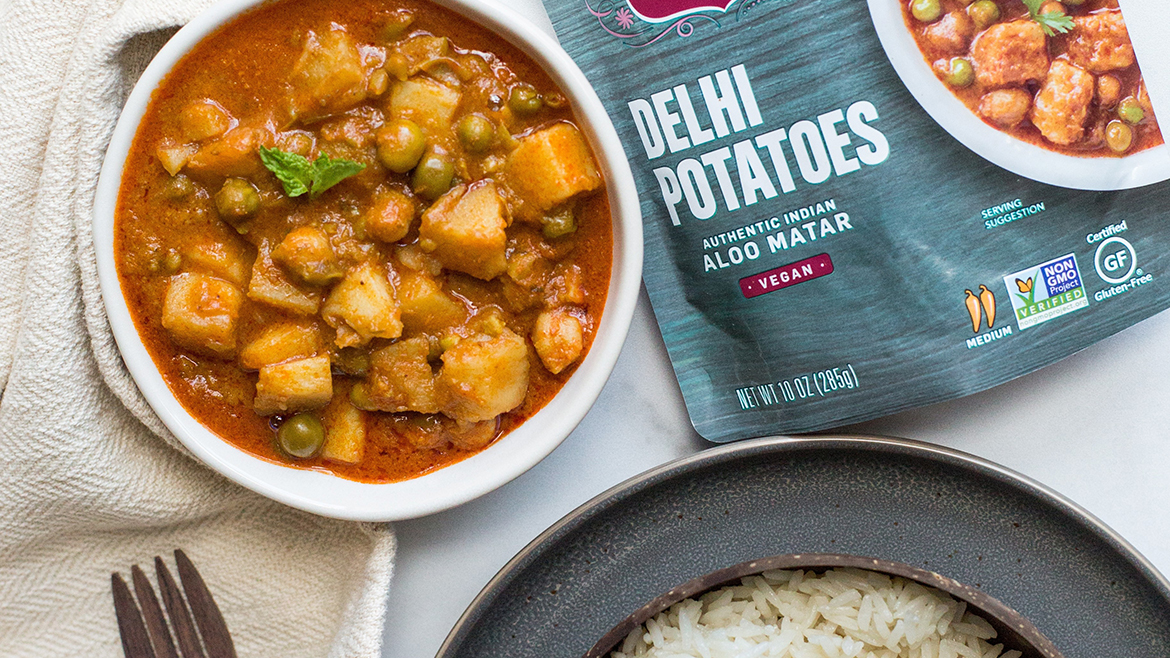 Saffron Road Delhi Potatoes