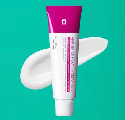 An arbutin cream that's actually fading hyperpigmentation