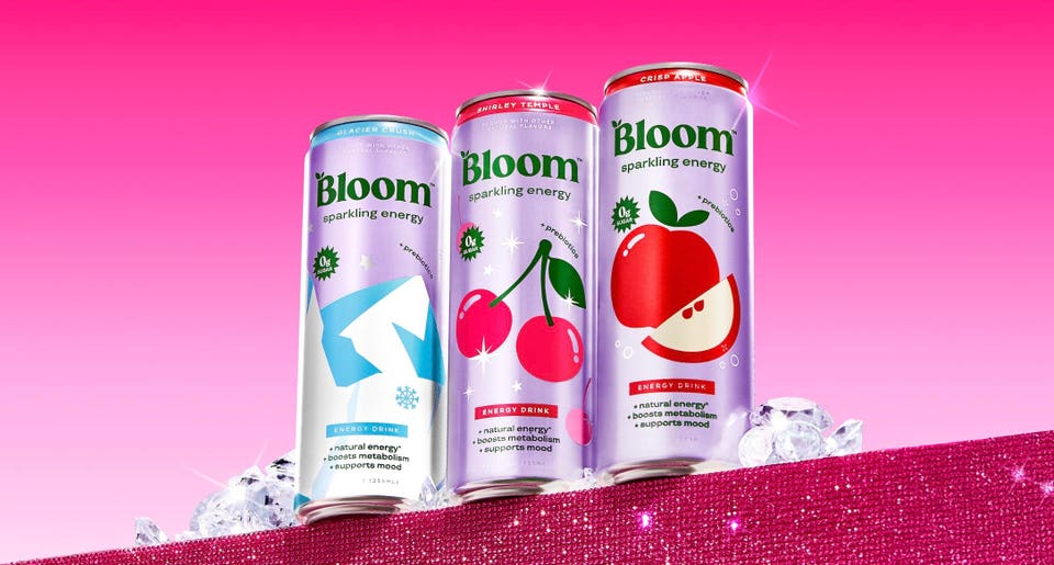 Bloom Nutrition, Sparkling Energy Drink.