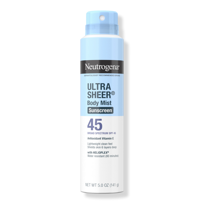 Ultra Sheer Lightweight Sunscreen Spray SPF 45