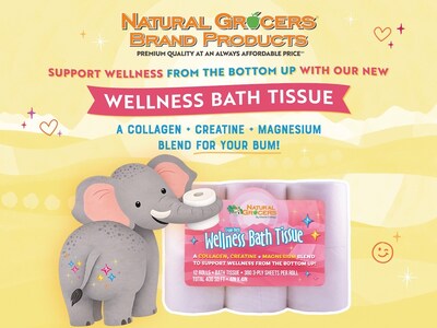 Natural Grocers® Expands Private-Label Line With Wellness Bath Tissue