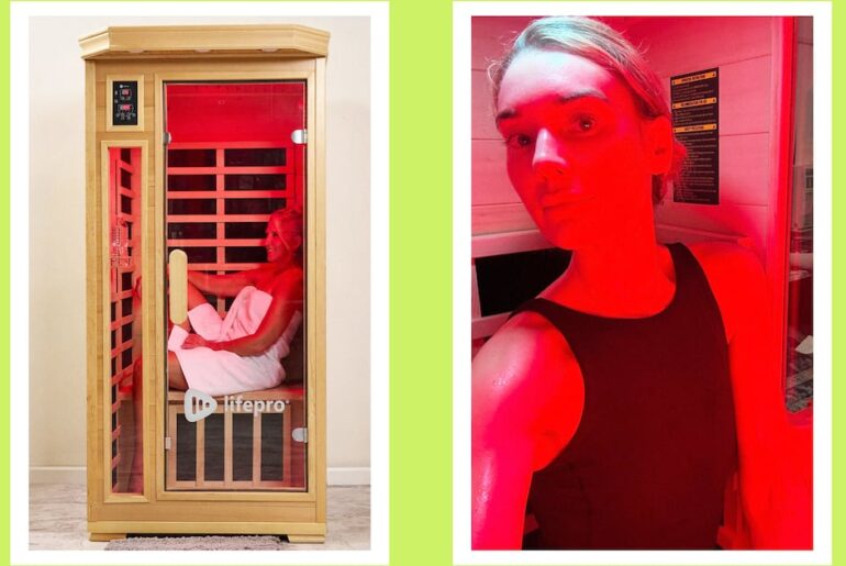 This Compact Indoor Sauna Is the Best Wellness Investment I’ve Ever Made