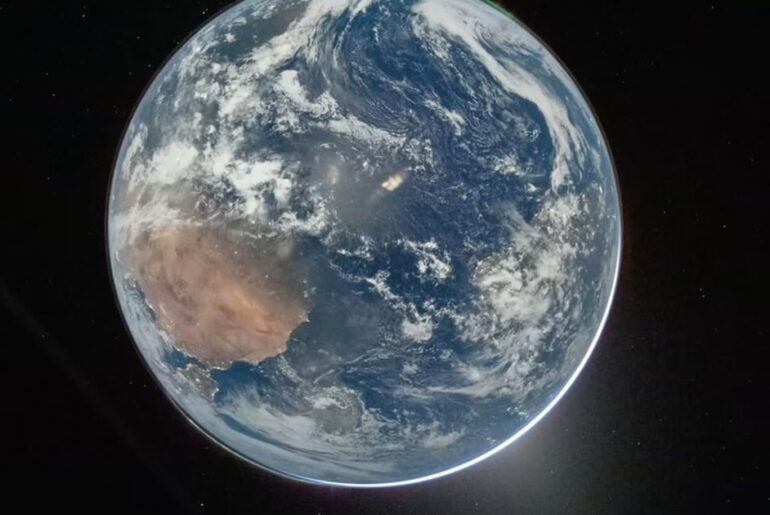 Artemis II’s moonbound astronauts capture Earth’s blue beauty
