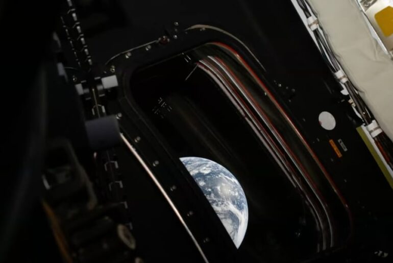 Artemis II’s moonbound astronauts capture Earth’s brilliant blue beauty as they leave it behind